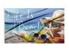 3x5' Life is a Beach Polyester Flag - Made in USA