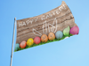 3x5' Bunny Eggs Easter Polyester Flag - Made in USA