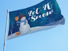 3x5' Let It Snow Polyester Flag - Made in USA
