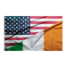 USA & Ireland Friendship Polyester Flag - Made in USA - comes in 2x3' and 3x5'