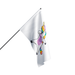 3x5' Unicorn Polyester Flag - Made in USA