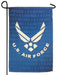us air force flag with wings logo