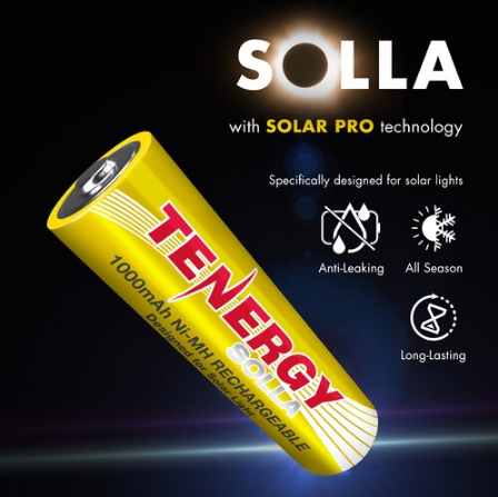 Rechargeable Battery for Solar Light