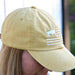 mustard colored 716 Buffalo Flag Hat
