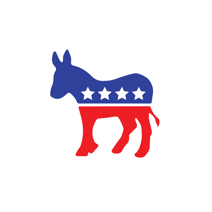 Democrat Donkey Decal - Made in USA