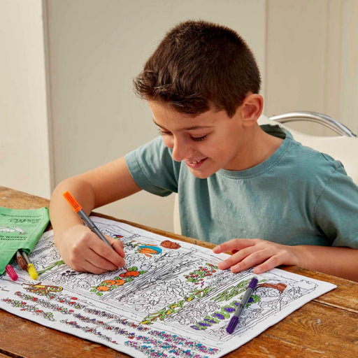 Garden, Grow, Eat! Placemat-To-Go is fun for all ages