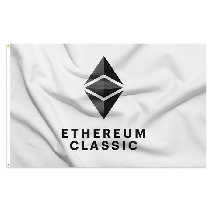 3x5' Ethereum Classic Flag - Official ETC Diamond Logo - Made in USA