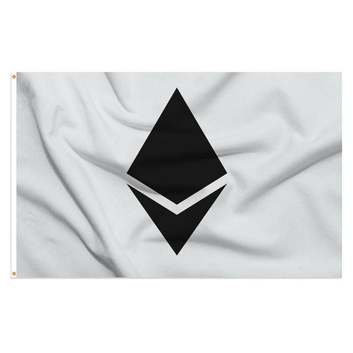 3x5' Ethereum Flag - ETH Diamond - Glyph - Made in USA