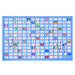World Flags Tablecloth – Color & Learn comes with 10 washable markers