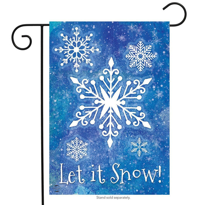 Snowflakes Collection Garden Flag