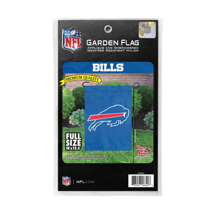 Buffalo Bills Embroidered Garden Flag