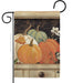 October Pumpkins Garden Flag