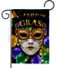 Mardi Gras Fat Tuesday Carnival Garden Flag
