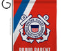 US Coast Guard Proud Parent Garden Flag