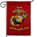 US Marine Corps Anchor Globe Garden Flag