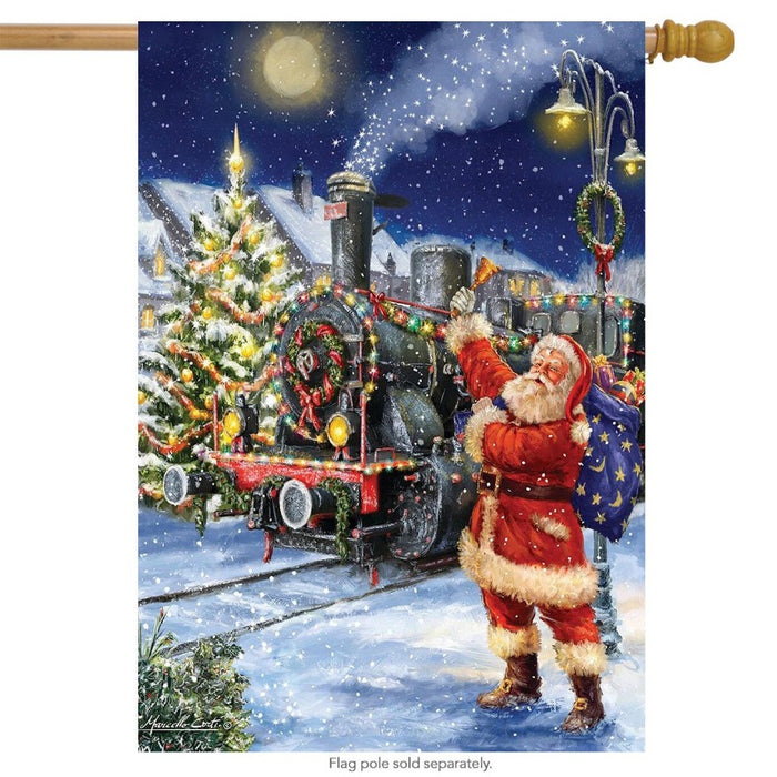 Polar Express Banner Flag