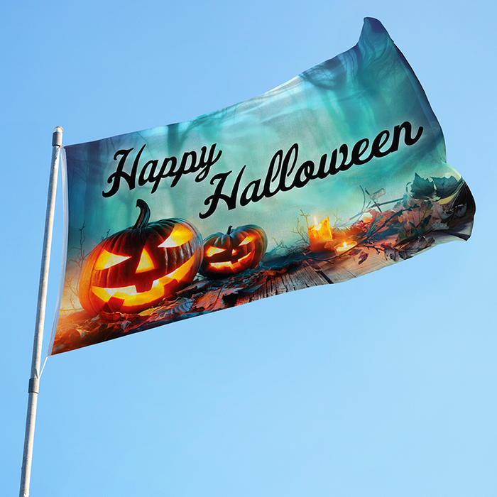 3x5' Happy Halloween Polyester Flag - Made in USA