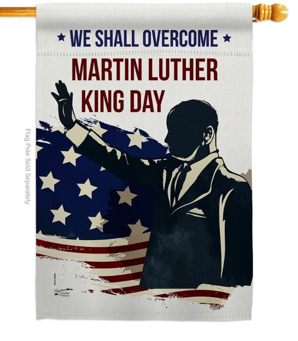 We Shall Overcome Banner Flag