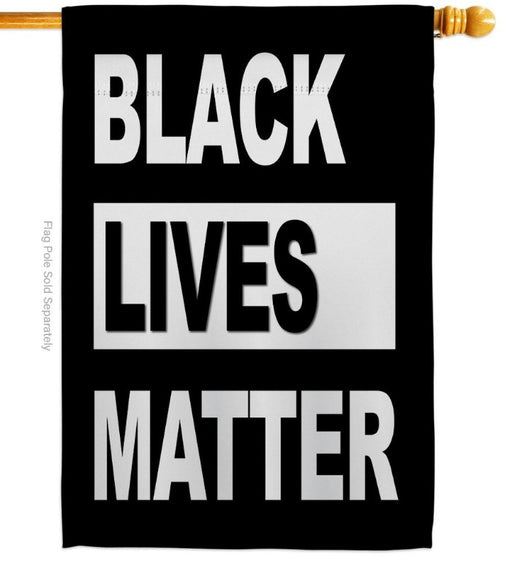Black Lives Matter Banner Flag