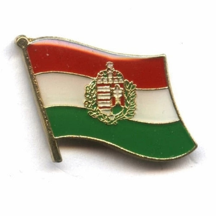 Hungarian Flag Lapel Pin