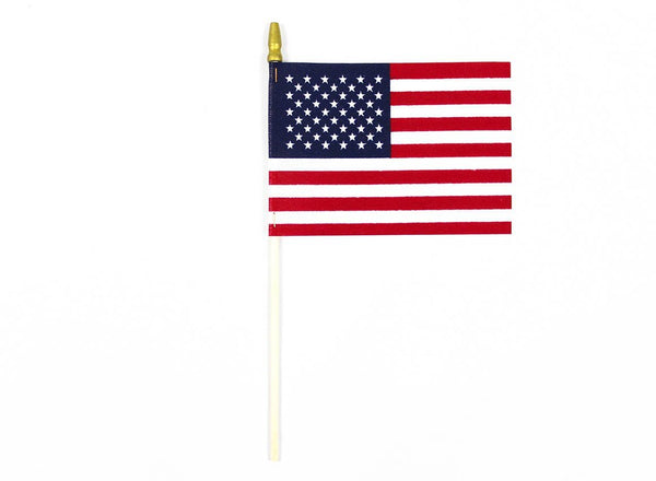 U.S. Stick Flag With Tip