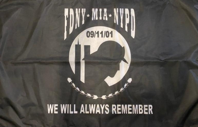 FDNY NYPD 9/11 MIA First Responders "We Will Always Remember"
