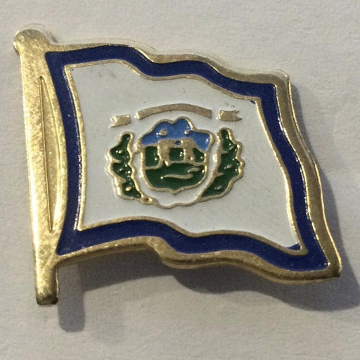 West Virginia Flag Lapel Pin