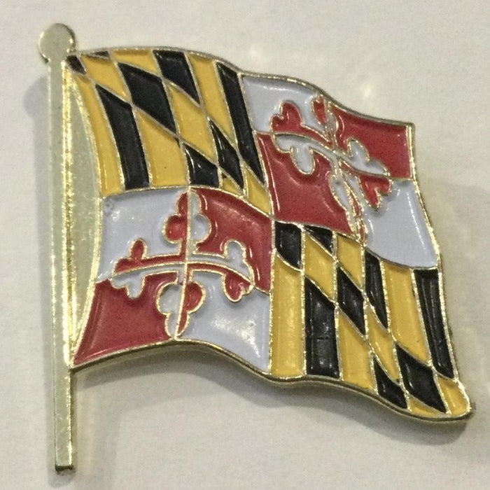 Maryland Flag Lapel Pin