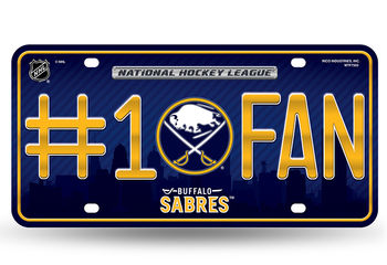 Buffalo Sabres #1 Fan License Plate