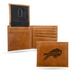 Buffalo Bills Laser Engraved Brown Billfold Wallet