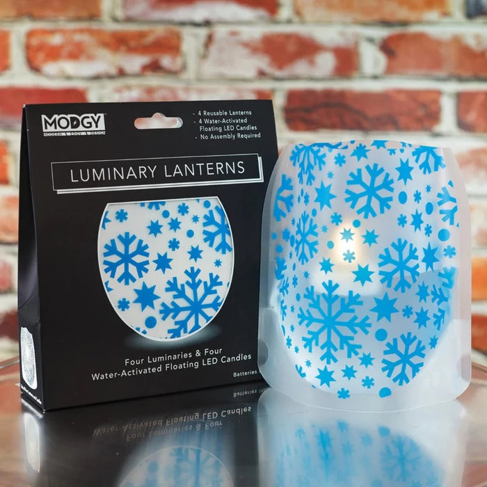 Frozen Expandable Luminary Lanterns