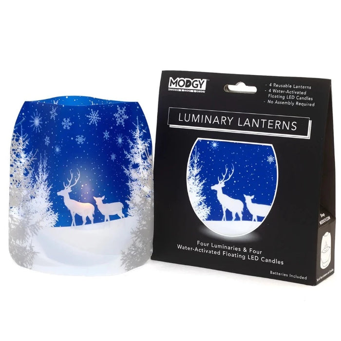 Oh Deer Expandable Luminary Lantern