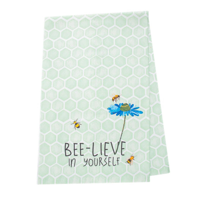 Bee-lieve in Yourself Tea Towel