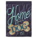 Home Is Where The Dog Is Applique Banner Flag