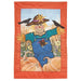 Scarecrow Applique Garden Flag