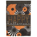 Happy Halloween Double Applique Garden Flag