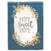 Home Sweet Home Floral Print Banner Flag