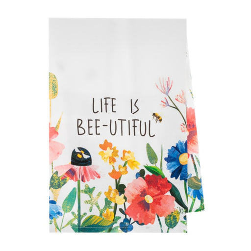 Life is Bee-utiful Tea Towel