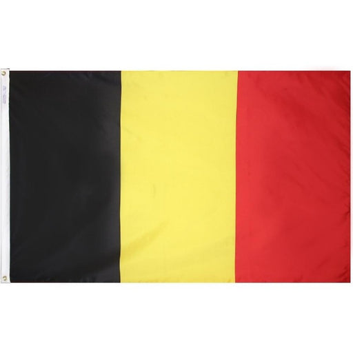 black yellow and red vertically striped flag