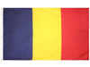 blue yellow and red tricolor flag