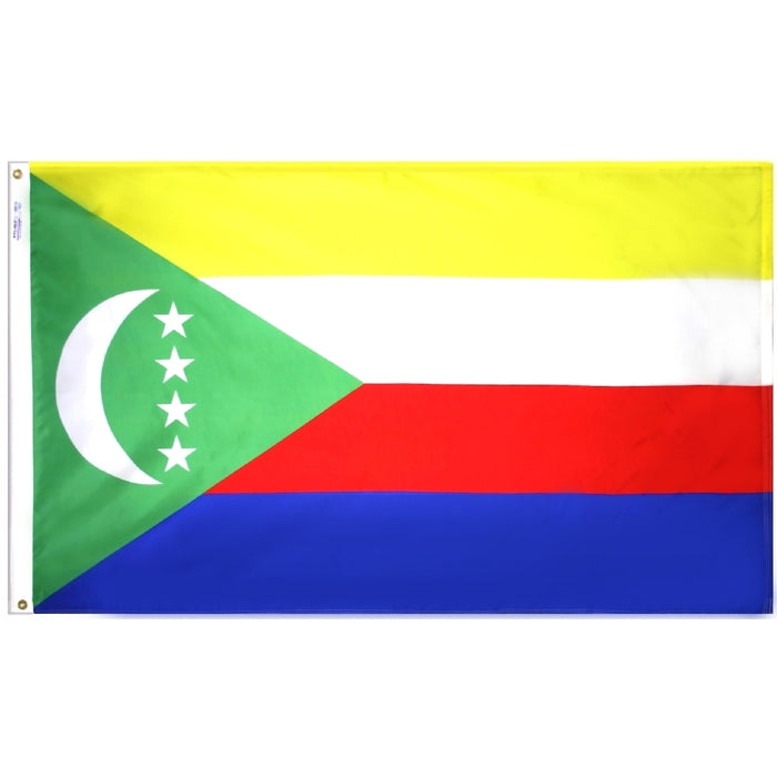 Comoros Nylon Flag