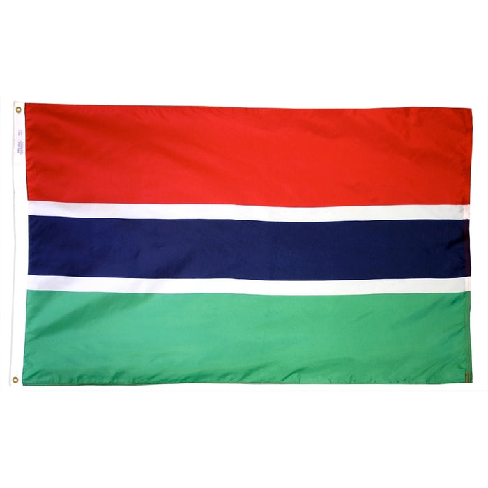 Gambia Nylon Flag