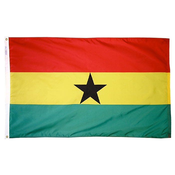 Ghana Nylon Flag