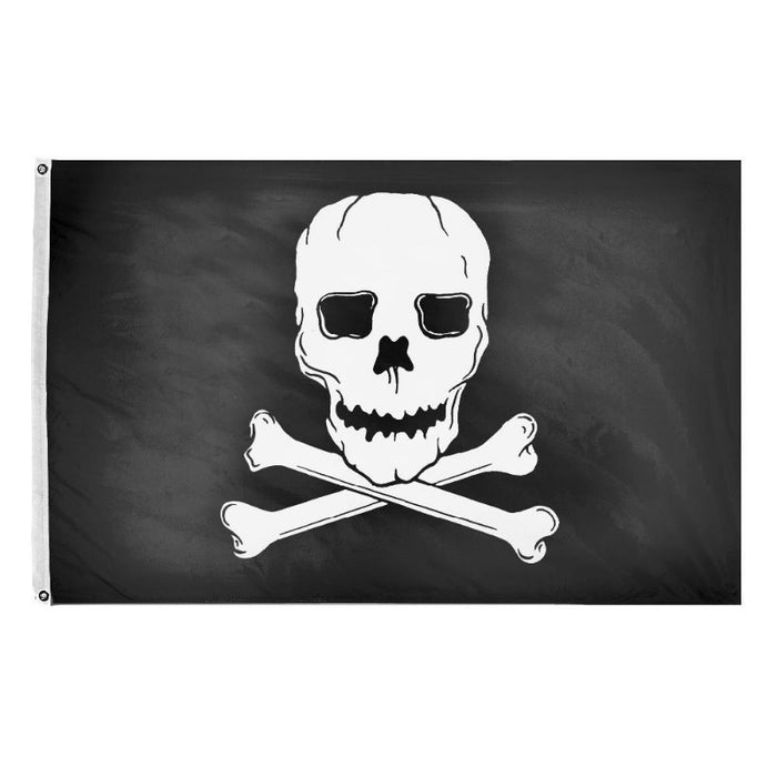 skull and crossbones pirate jolly roger flag