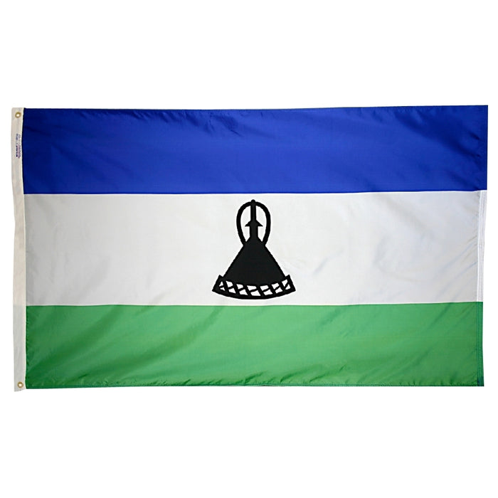 Lesotho Nylon Flag