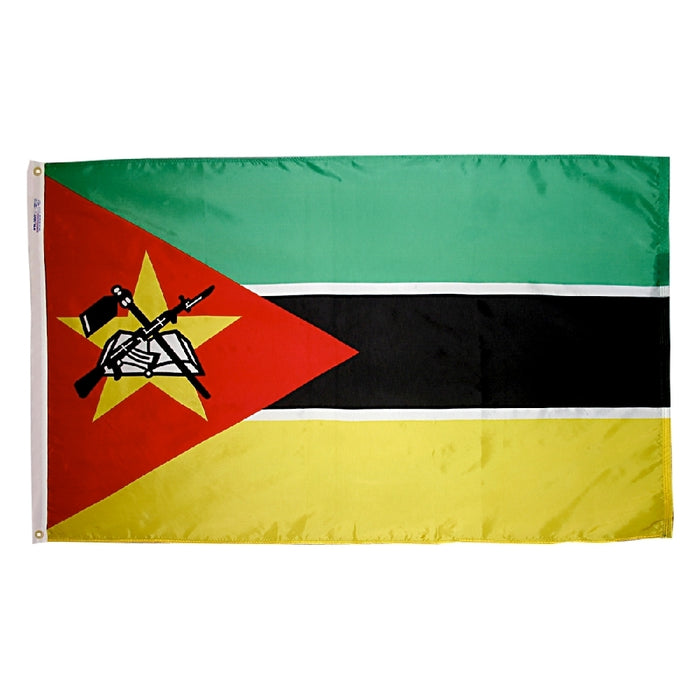 Mozambique Nylon Flag