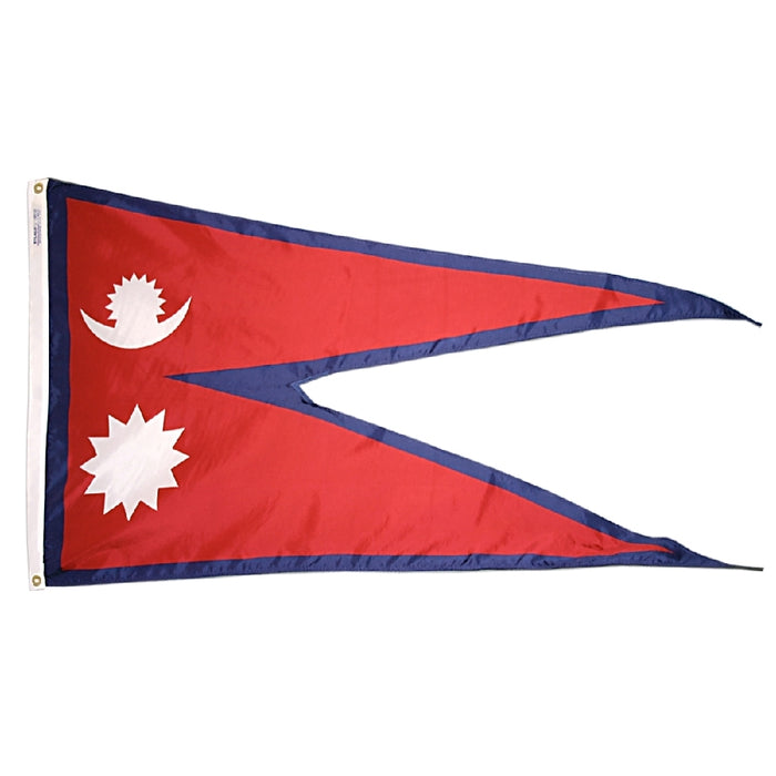 Nepal Nylon Flag