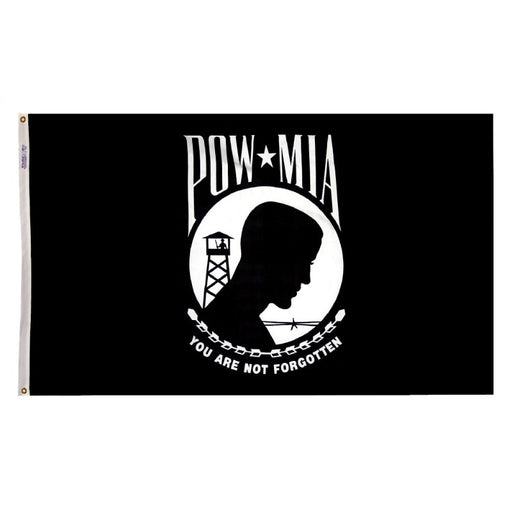 POW-MIA Double Sided Nylon Flag