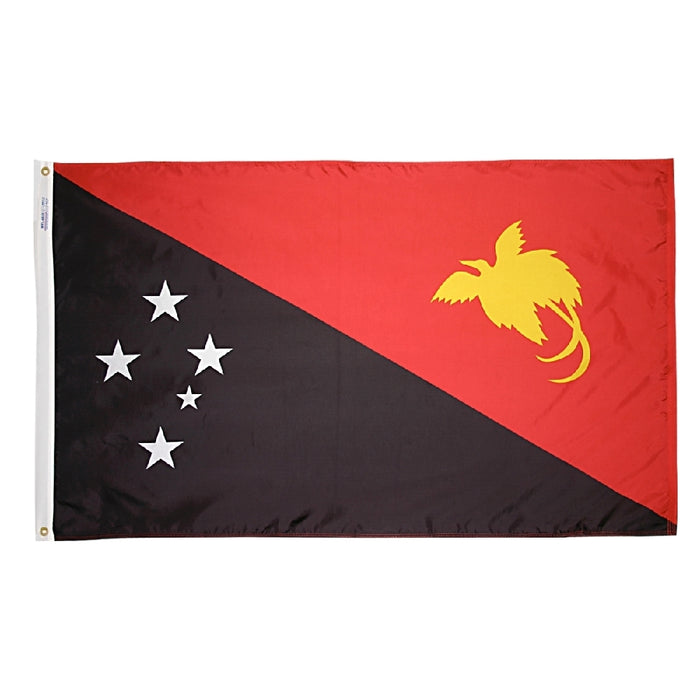 Papua New Guinea Nylon Flag