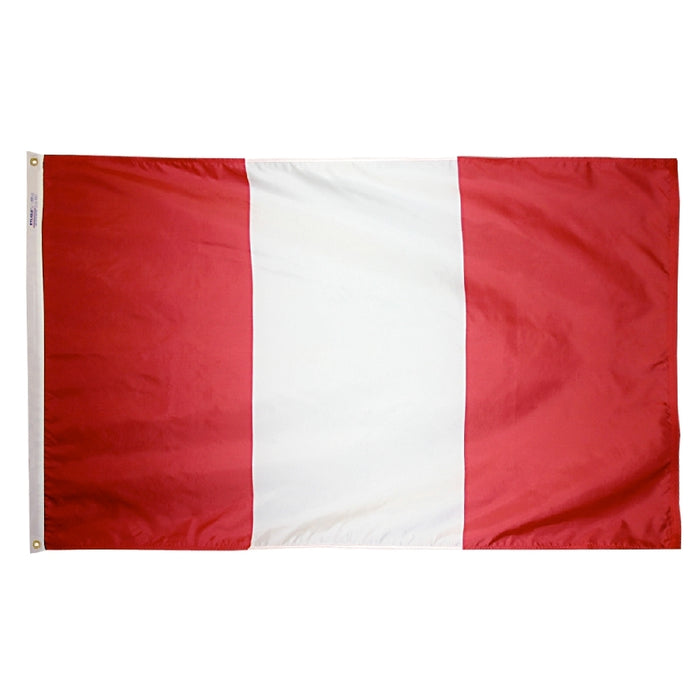 Peru (Civil) Nylon Flag